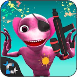 Alien Paintball Shooting Arena Battle आइकन