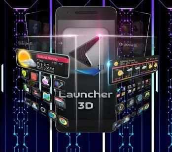 3D Crystal Launcher screenshot 3