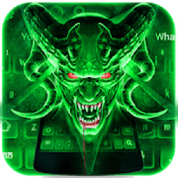 ikon Devil Skull Scary Evil Keyboard Theme