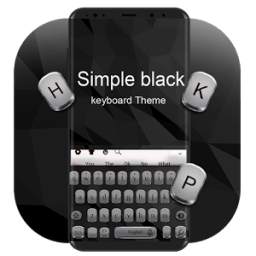 Simple Black Keyboard 10001005