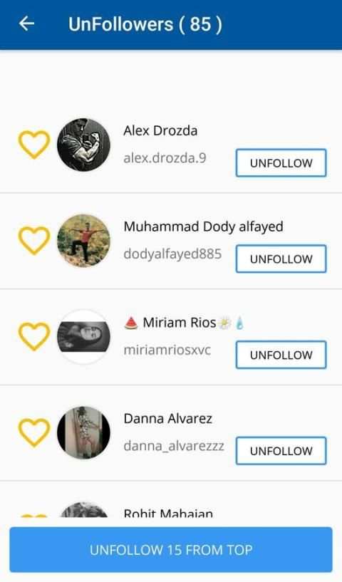 Unfollowers On Instagram Unfollower & Non Follower screenshot 2