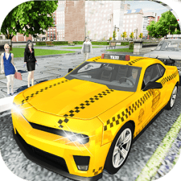 Amazing Taxi City Cab Driver Pickup Driving Sim icon