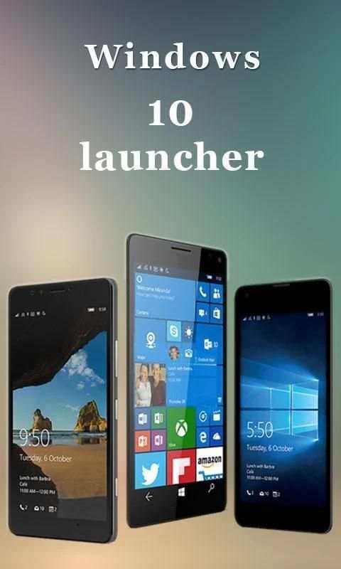 Windows 10 Launcher - Computer Launcher for Win 10 screenshot 1