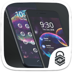 ikon Bubble Circle Lock Screen