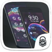 Bubble Circle Lock Screen
