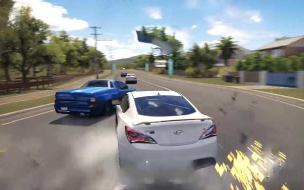 Car Racing Elantra Simulator screenshot 1