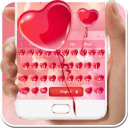 Love Balloon Keyboard Theme 10001003