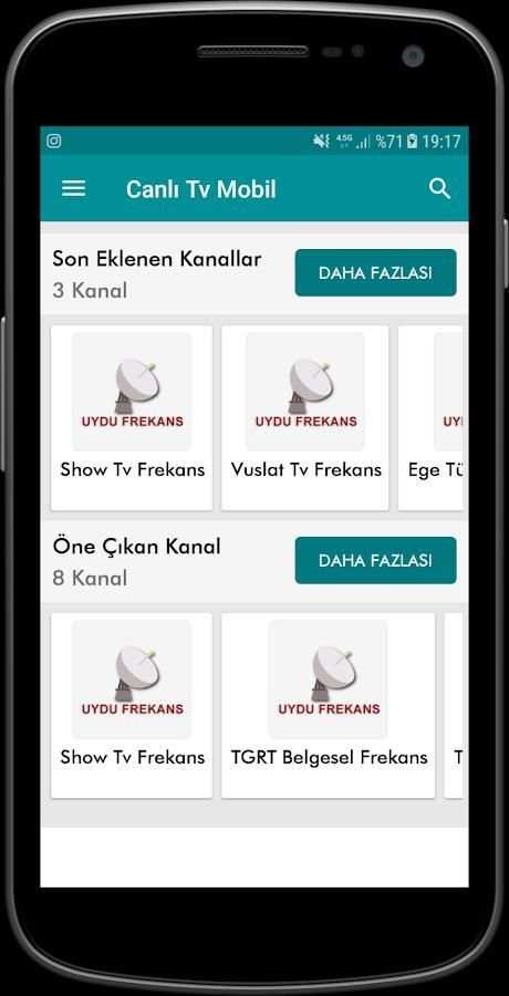 Canlı Tv Mobil screenshot 4