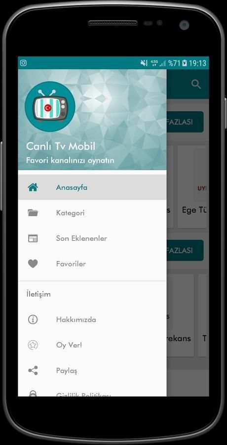 Canlı Tv Mobil screenshot 1