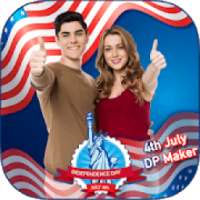 Happy 4th of July Photo Maker : 4th July DP Maker