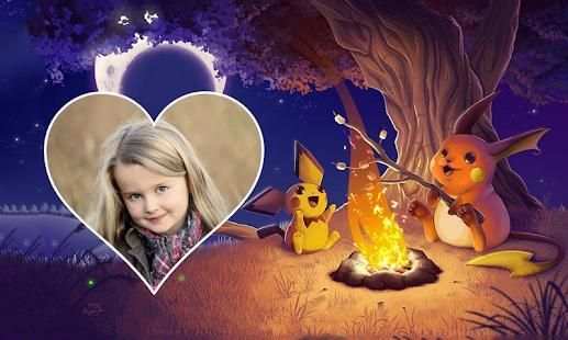 Pikachu Photo Frame स्क्रीनशॉट 2