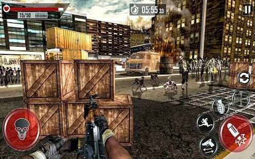 Zombie Hunter : FPS Frontier Survival 2018 screenshot 1