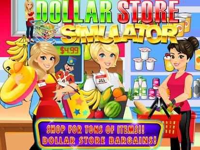 Dollar Store Cash Register Sim & Grocery Shopping screenshot 1