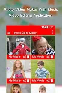 Photo Video Maker with Music स्क्रीनशॉट 12
