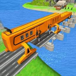 Bridge Building Sim: Riverside Construction Games