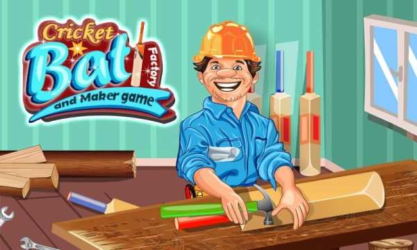Cricket Bat Factory and Maker Game screenshot 6