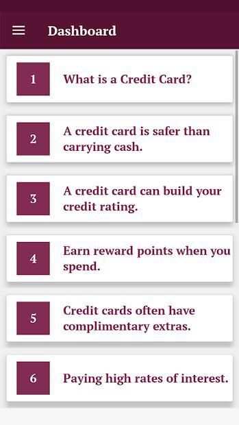 Credit Card screenshot 6