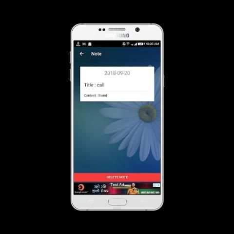 My Note App स्क्रीनशॉट 2