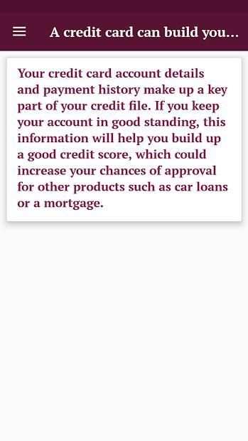 Credit Card screenshot 2