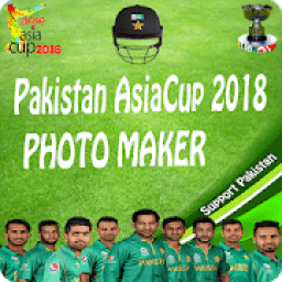 Pakistan AsiaCup Photo Maker &amp; Schedule Live Score icon