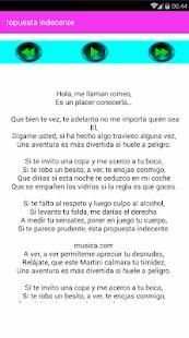 Musica Romeo Propuesta indecente screenshot 2