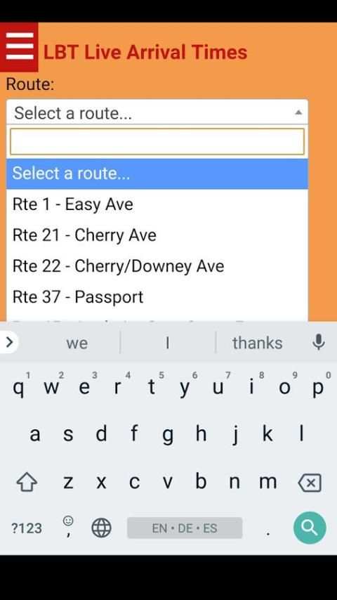 Long Beach LBT Bus Tracker screenshot 3