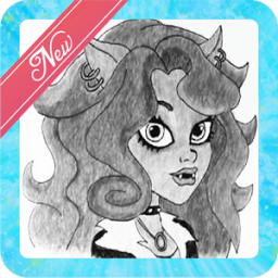ikon How to Draw Monster High step by step