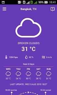 Weather Forecast Now! Free App screenshot 3