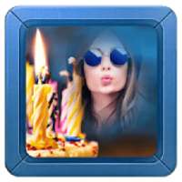 birthday photo frame with name and photo on 9Apps