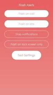Color Flash Light alerts on Call and SMS स्क्रीनशॉट 2