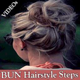 Bun Hair Style Step by Step Videos NEW Hairstyle 1.0.2