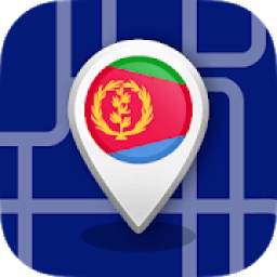 Offline Eritrea Maps - Gps navigation that talks