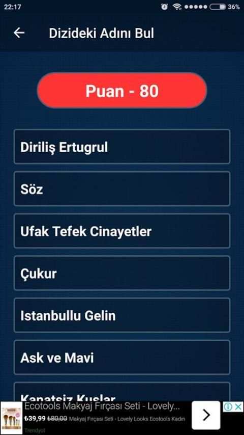 Dizideki Adı Ne screenshot 4