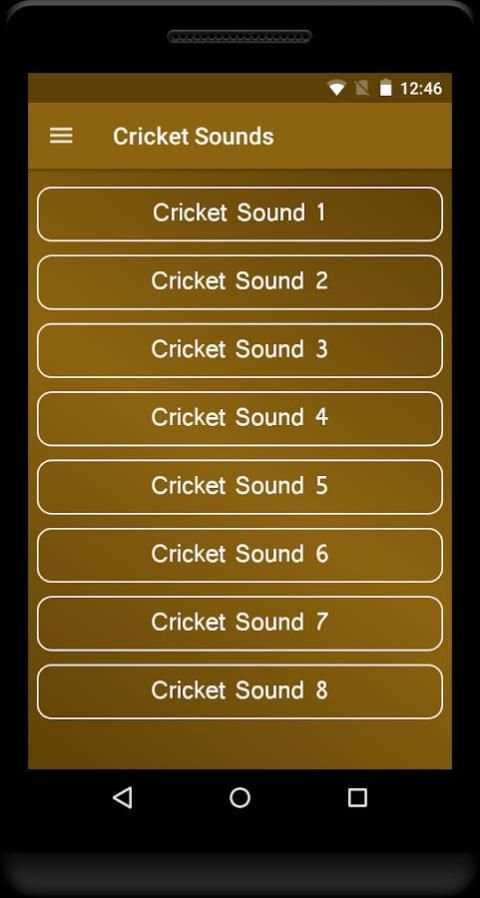 Cricket Sounds screenshot 3