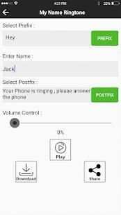 My name Ringtone maker-My ringtone स्क्रीनशॉट 4