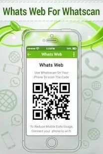 Whats Web for Whatscan 4 تصوير الشاشة