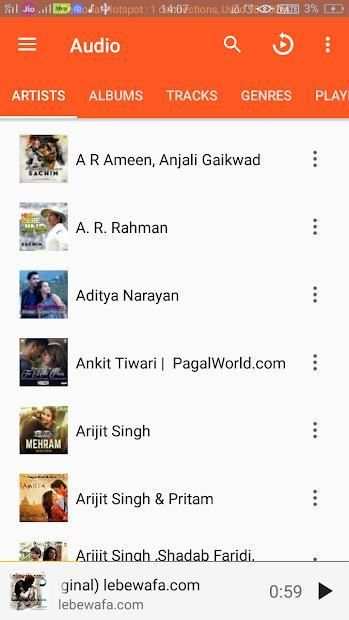 Media Player स्क्रीनशॉट 1