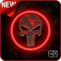 The Punisher Skull Arts Wallpaper HD