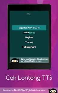 Cak Lontong TTS screenshot 1