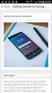Instagram Marketing Guide screenshot 1