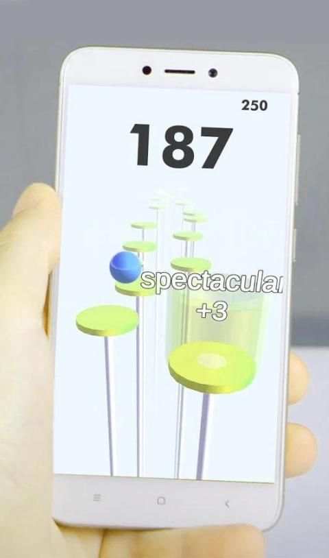 Splashy: melompat bola screenshot 1
