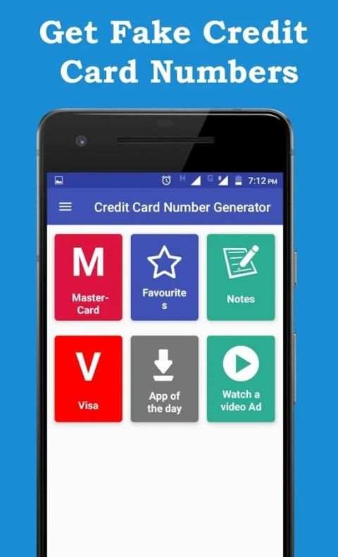 Credit Card Number Generator screenshot 5