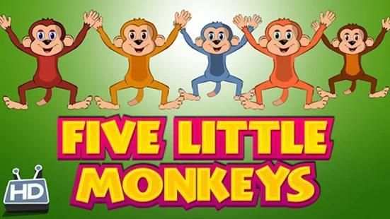 Five Little Monkeys : Offline Videos screenshot 1