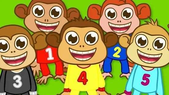 Five Little Monkeys : Offline Videos screenshot 2