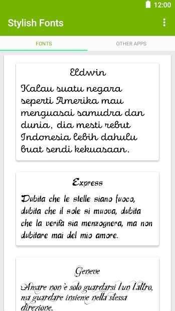 Stylish Fonts for OPPO screenshot 6