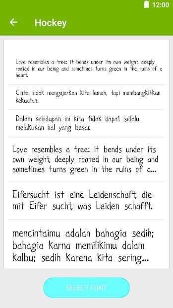 Stylish Fonts for OPPO screenshot 5