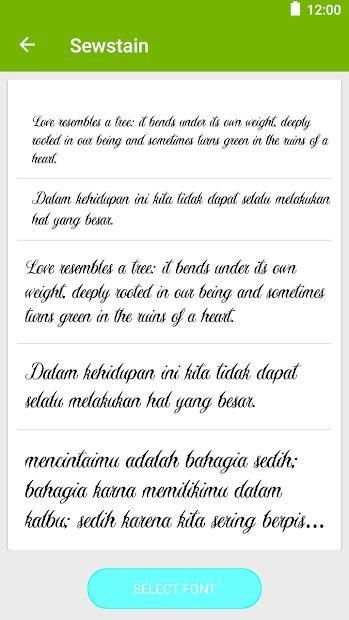 Stylish Fonts for OPPO screenshot 3