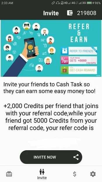 Cash Task screenshot 4