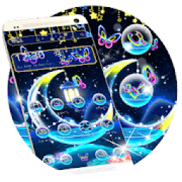Colorful Moon Light Night Theme आइकन