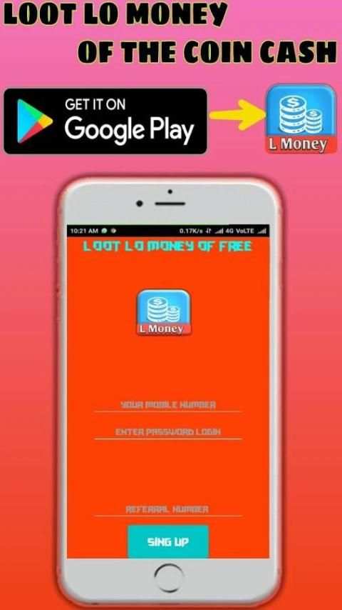 LOOT LO MONEY OF FREE COIN CASH screenshot 7
